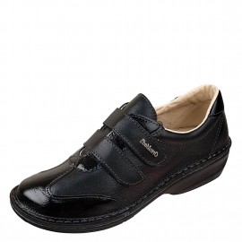 3742-P130 fekete, női bőr cipő, 37-42